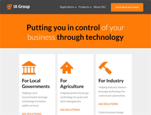 Tablet Screenshot of ia-group.com.au
